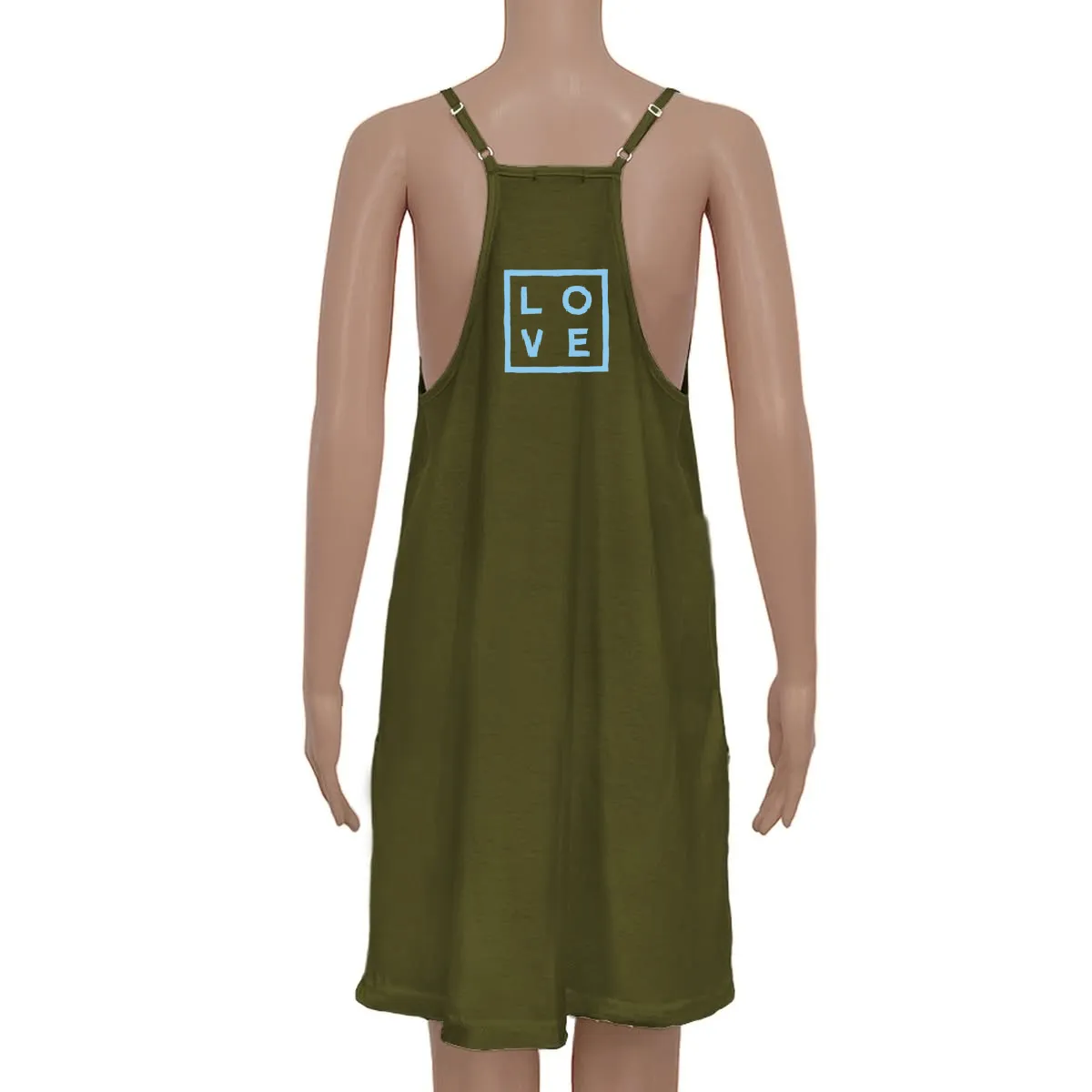 Dress Ambre – Army green Logo Flex Classic