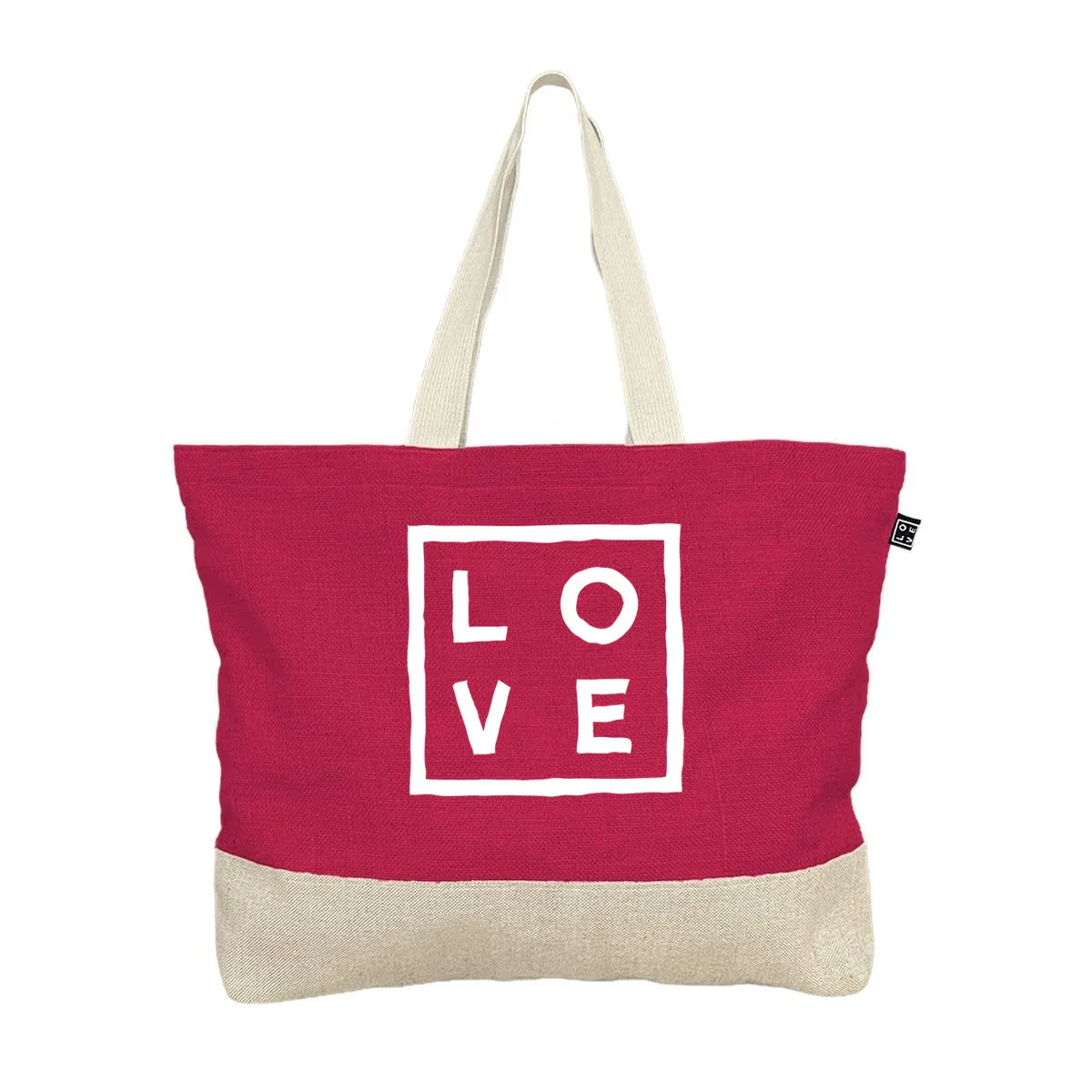 2 Tones – Beach bag – Fuschia Classic Flex